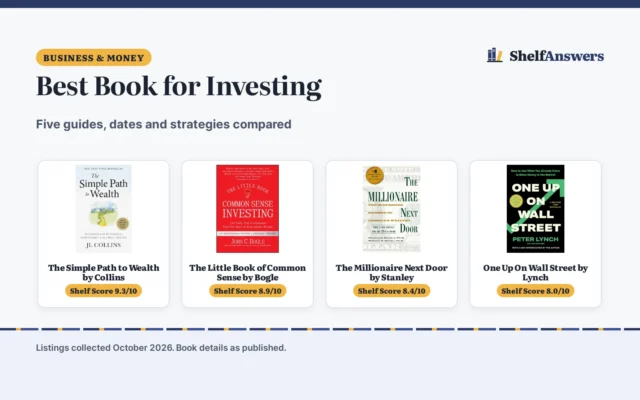 Best Book for Investing (2026): 5 Top Guides Compared