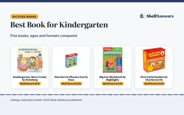 Best Book for Kindergarten (2026): 5 Top Picks Compared