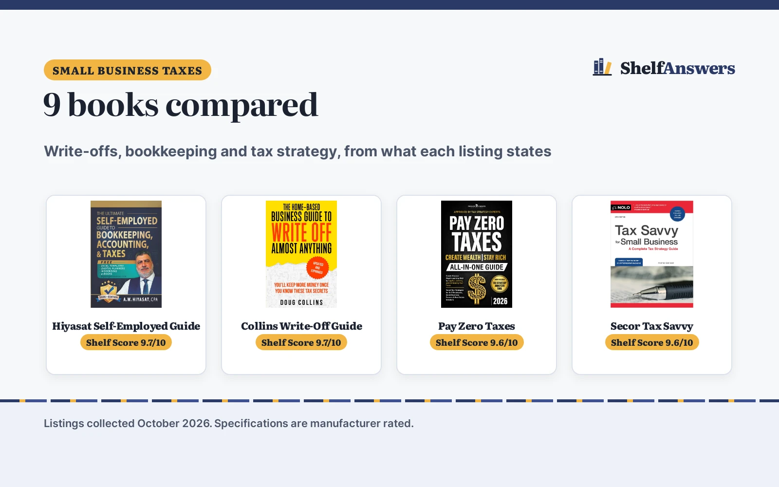 Best Books About Small Business Taxes (2026)