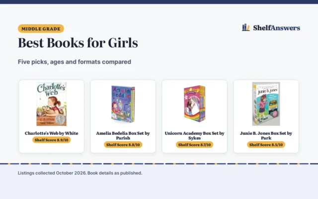 Best Books for Girls (2026): 5 Top Picks Compared