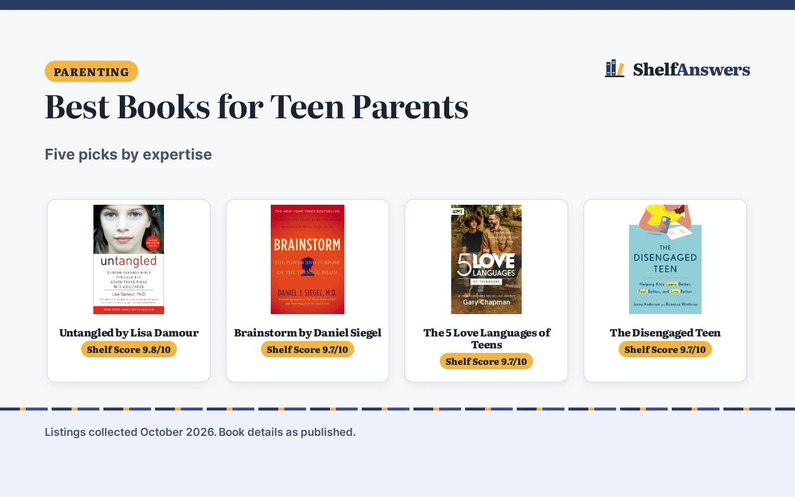 Best Books for Teen Parents: 5 Picks Compared