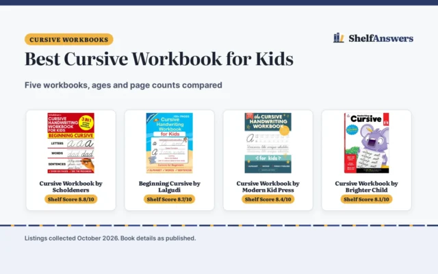 Best Cursive Workbook for Kids (2026): 5 Picks Compared