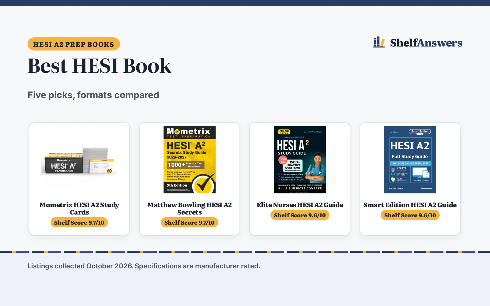 Best HESI Book: 5 Picks for the Admission Exam