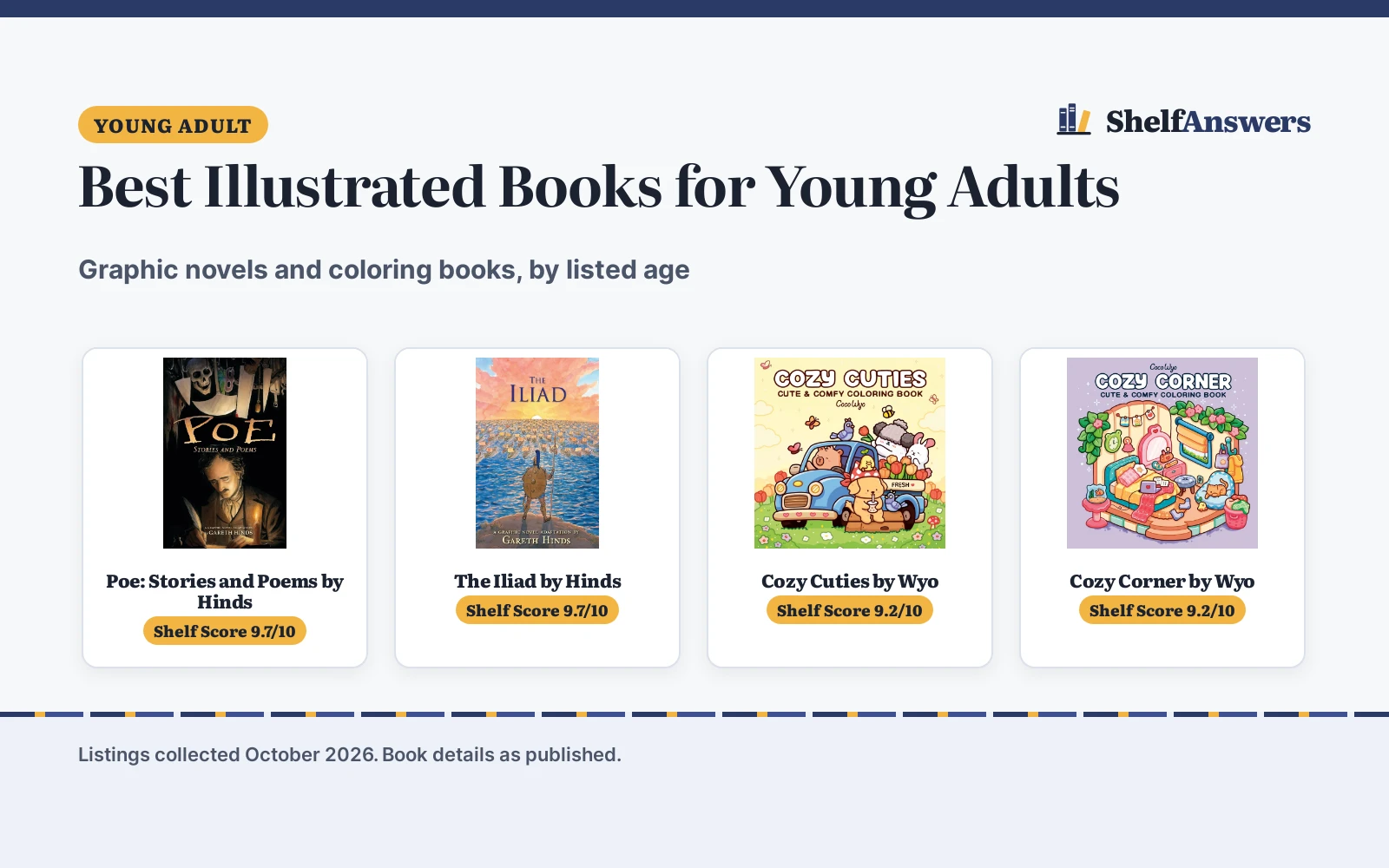 Best Illustrated Books for Young Adults (2026)