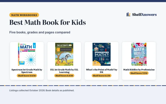 Best Math Book for Kids (2026): 5 Top Picks Compared