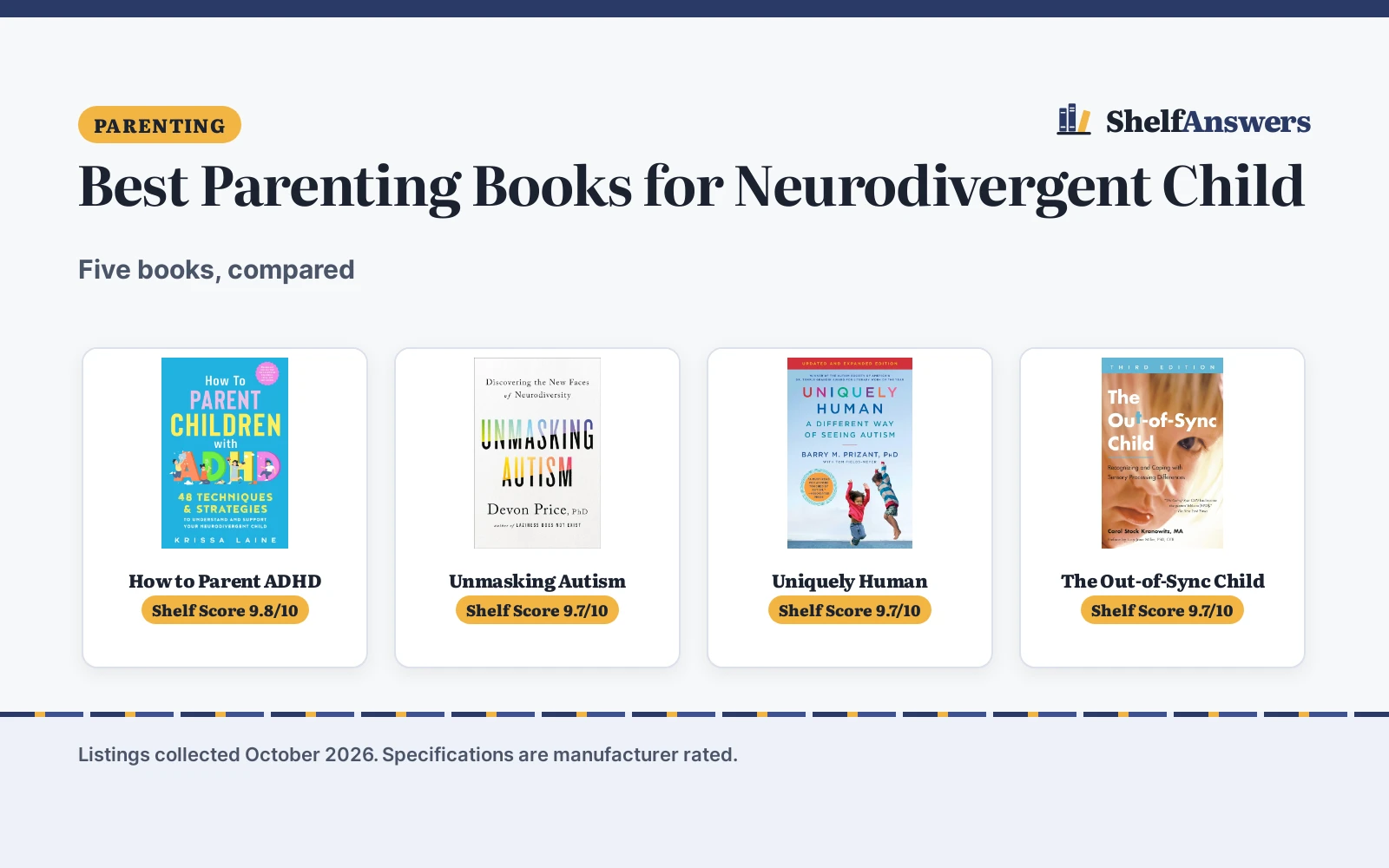 Best Parenting Books for Neurodivergent Child: 5