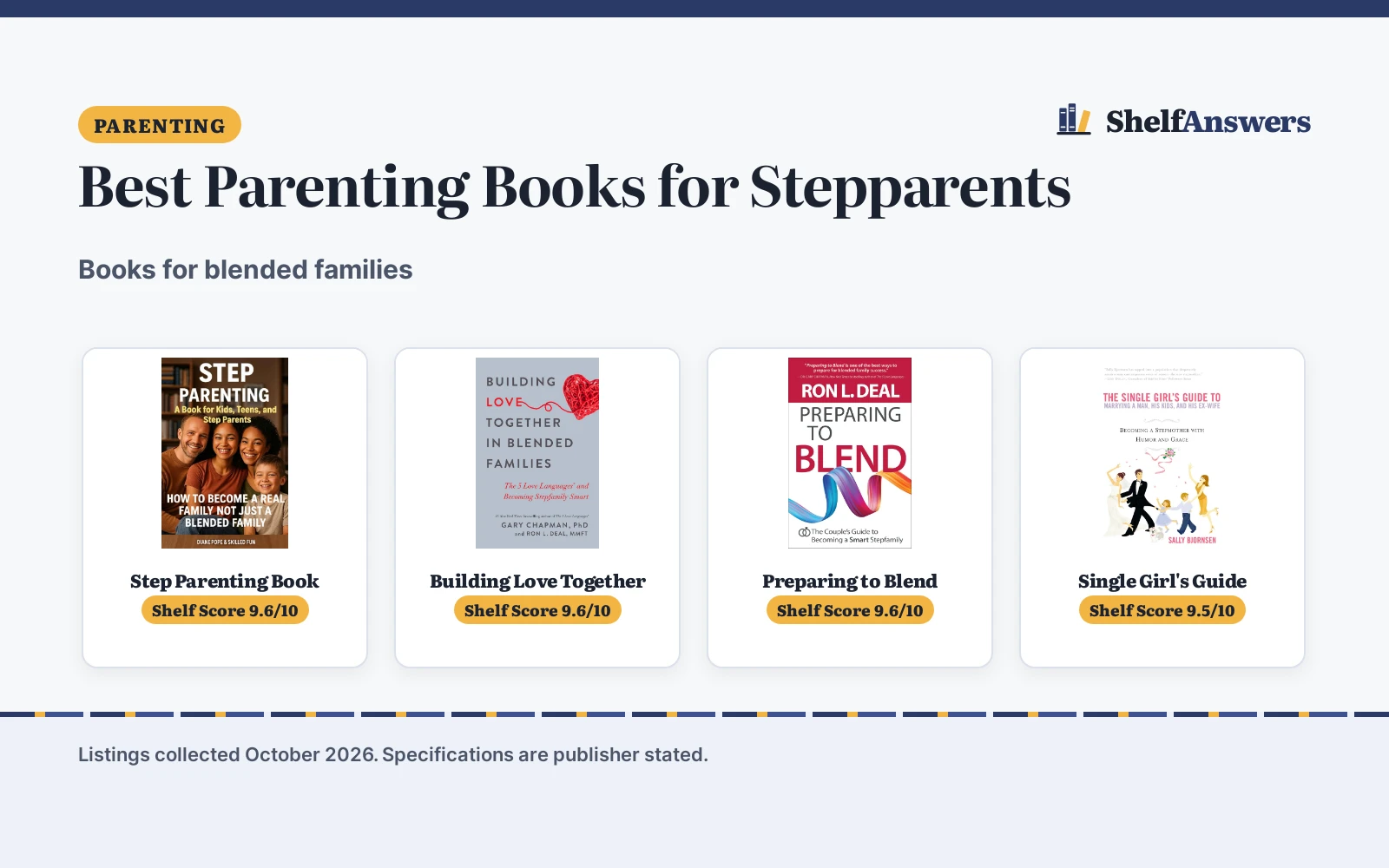 Best Parenting Books for Stepparents (2026): 5 Books