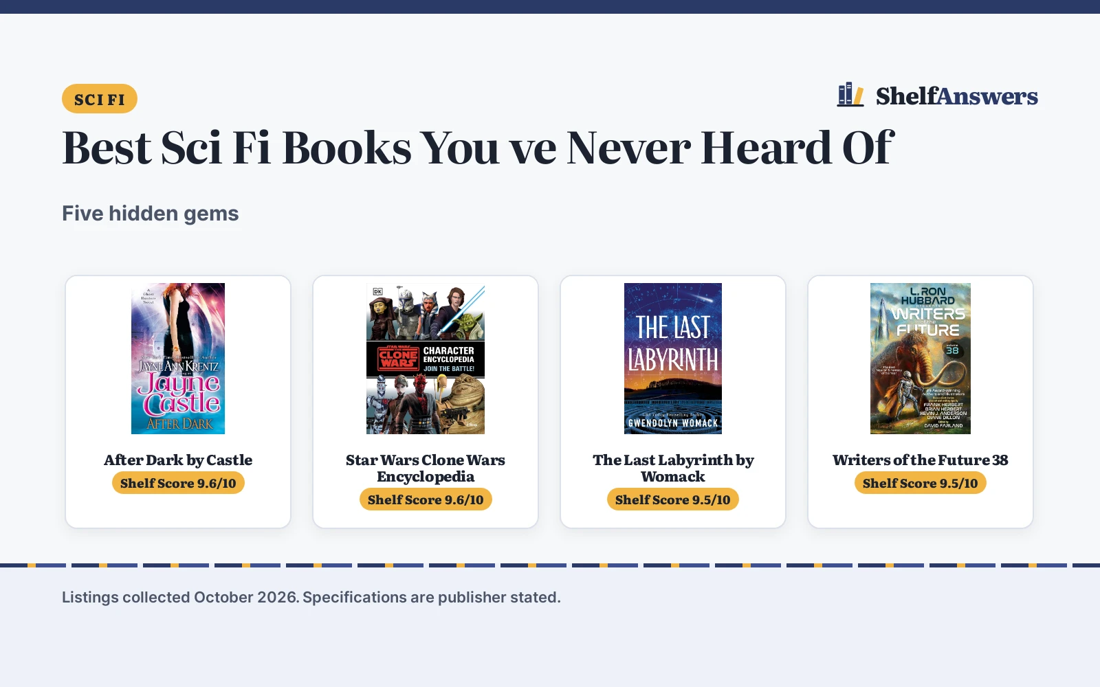Best Sci Fi Books You ve Never Heard Of: 5 Compared