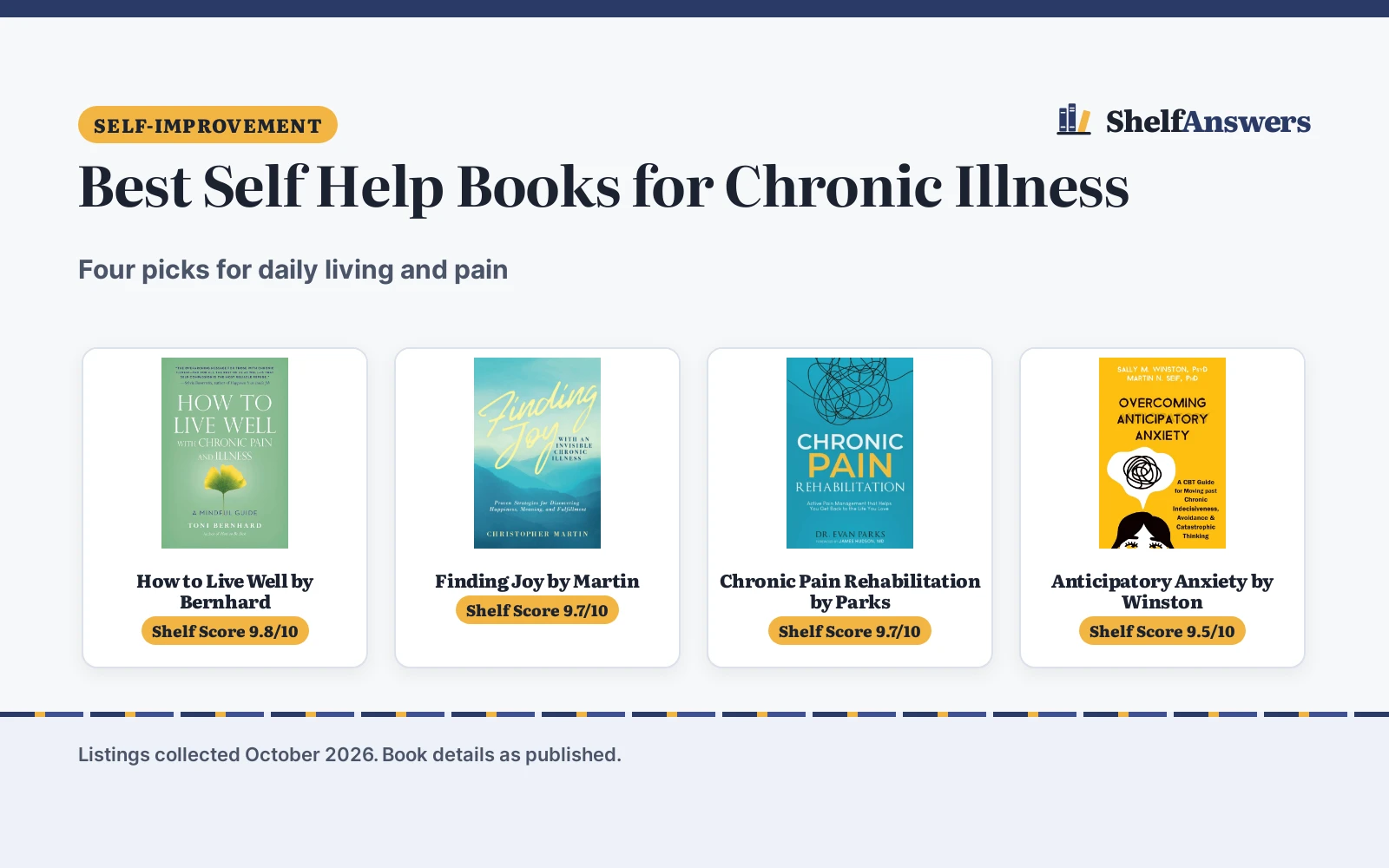 Best Self Help Books for Chronic Illness (2026)