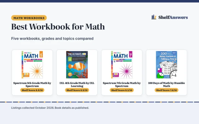 Best Workbook for Math (2026): 5 Top Picks Compared