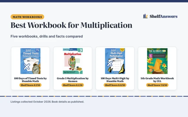 Best Workbook for Multiplication (2026): 5 Picks Compared