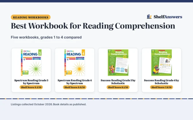 Best Workbook for Reading Comprehension (2026): 5 Picks Compared