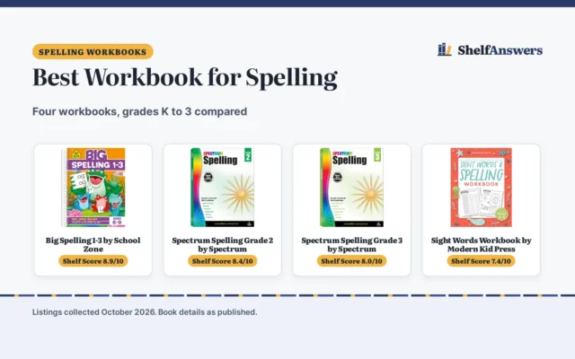 Best Workbook for Spelling (2026): 4 Workbooks Compared